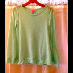 Lilly Pulitzer  summer light cotton sweatshirt XS
